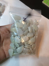 Load image into Gallery viewer, 100% Natural light green/white/purple Jadeite Jade money bag bead pendant BF86 Add-on item!