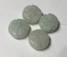 Load image into Gallery viewer, 100% Natural type A green/white small waist drum/yoyo jadeite Jade pendant necklace group BP117