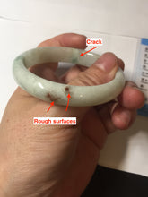Load image into Gallery viewer, 51.5mm certified 100% natural type A green/yellow jadeite jade bangle BP98-7283