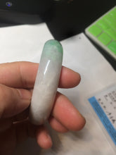 Load image into Gallery viewer, 51.5mm Certified Type A 100% Natural sunny green oval Jadeite Jade bangle AZ131-4139
