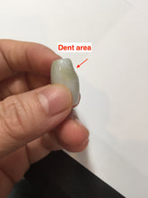 Load image into Gallery viewer, 100% Natural green/dark green/yellow/white jadeite jade Olives shape dzi bead(heaven's bead 天珠) Pendant bracelet group BF156