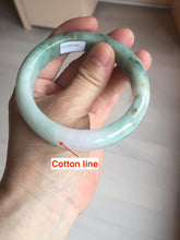 Load image into Gallery viewer, 57mm certified 100% natural type A sunny green/purple/brown jadeite jade bangle BN99-7710