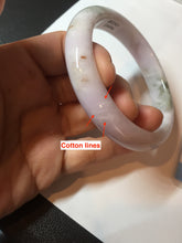 Load image into Gallery viewer, 60mm Certified Type A 100% Natural icy watery green/purple/red Jadeite Jade bangle BM87-4496