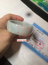 Load image into Gallery viewer, 52.3mm certified 100% natural Type A sunny green/white/purple jadeite jade bangle BK8-2423