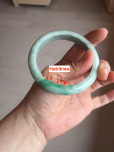 Load image into Gallery viewer, 56mm Certified Type A 100% Natural sunny green yellow Jadeite Jade bangle BS26-4432