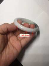 Load image into Gallery viewer, 52mm certified Type A 100% Natural sunny green yellow brown white oval Jadeite Jade bangle Q138-1727