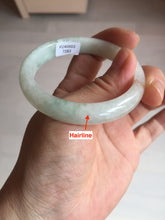Load image into Gallery viewer, 51.5mm certified 100% natural type A green/yellow jadeite jade bangle BP98-7283