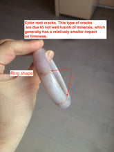 Load image into Gallery viewer, 59mm Certified Type A 100% Natural white/purple/pink/yellow jadeite Jade bangle BK3-8360