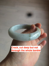 Load image into Gallery viewer, 54.8mm  certified type A 100% Natural green/yellow/purple(FU LU SHOU) jadeite jade bangle M82-2114
