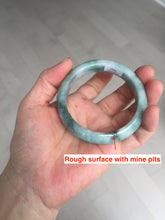 Load image into Gallery viewer, 54.3mm Certified 100% natural Type A dark green jadeite jade bangle BN12-7067