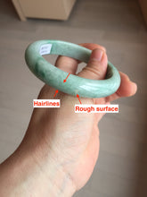 Load image into Gallery viewer, 57.3mm Certified Type A 100% Natural sunny green yellow Jadeite Jade bangle BS30-4414