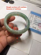 Load image into Gallery viewer, 52.9mm certified 100% natural Type A sunny green jadeite jade bangle PB163-4653