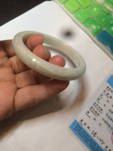 Load image into Gallery viewer, 56mm Certified type A 100% Natural green/yellow Jadeite bangle D122-8933