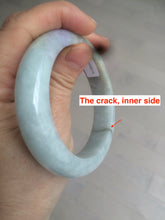 Load image into Gallery viewer, 54.8mm  certified type A 100% Natural green/yellow/purple(FU LU SHOU) jadeite jade bangle M82-2114