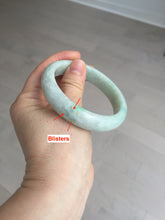 Load image into Gallery viewer, 58.6mm 100% natural type A certified sunny green jadeite jade bangle BL37-0265