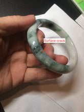Load image into Gallery viewer, 60mm Certified 100% natural Type A sunny green/brown jadeite jade bangle BH39-4358