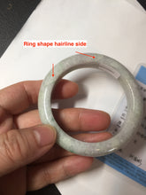 Load image into Gallery viewer, 51.5mm 100% natural type A green/white/purple jadeite jade bangle BM48-8044