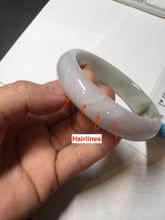 Load image into Gallery viewer, 57.7mm certified Type A 100% Natural sunny green yellow brown white purple Jadeite Jade bangle Y160-3009
