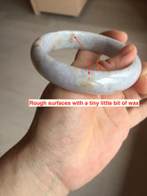 Load image into Gallery viewer, 59mm Certified Type A 100% Natural light purple yellow jadeite jade bangle BM99-4482