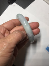 Load image into Gallery viewer, 57.5mm certified Type A 100% Natural light green/purple/black Jadeite Jade bangle BM104-5273