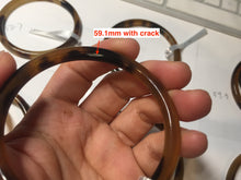 Load image into Gallery viewer, 58-63mm 100% Natural black brown beige slim Buffalo Horn bangle group CB55