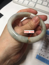 Load image into Gallery viewer, 57.1mm certified 100% natural type A green/red/brown jadeite jade bangle GL37-17-8651