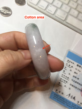 Load image into Gallery viewer, 54mm Certified Type A 100% Natural dark green purple(苏堤绕绿) Jadeite Jade bangle PC103-9161