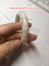 Load image into Gallery viewer, 56.5mm certified 100% natural Type A green purple brown jadeite jade bangle G77-5703