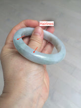 Load image into Gallery viewer, 54.8mm certified type A 100% Natural icy watery green/white/brown  jadeite jade bangle Z126-4403