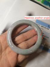Load image into Gallery viewer, 53.5mm certified 100% natural certified yellow/green/purple (福禄寿)jadeite jade bangle AC78-1125
