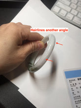 Load image into Gallery viewer, 52mm certified Type A 100% Natural sunny green yellow brown white oval Jadeite Jade bangle Q138-1727