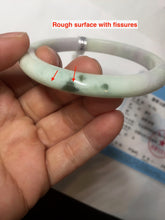 Load image into Gallery viewer, 57mm certified Type A 100% Natural green purple Jadeite Jade bangle PC40-4033