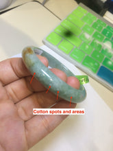 Load image into Gallery viewer, 48.9mm CertificatedType A 100% Natural green/yellow jadeite jade bangle F113-7245