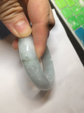 Load image into Gallery viewer, 54.8mm  certified type A 100% Natural green/yellow/purple(FU LU SHOU) jadeite jade bangle M82-2114