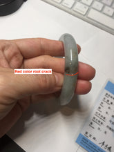 Load image into Gallery viewer, 52.3mm certified 100% natural Type A icy watery dark green jadeite jade bangle AH103-4490