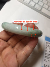 Load image into Gallery viewer, 58mm Certificate 100% natural type A sunny green brown jadeite jade bangle D139-4022