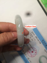 Load image into Gallery viewer, 54.9mm certified natural Type A green/yellow/white jadeite jade bangle A107-5051