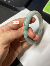 Load image into Gallery viewer, 60mm Certified 100% natural Type A sunny green/brown jadeite jade bangle BH39-4358