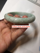 Load image into Gallery viewer, 58mm Certificate 100% natural type A sunny green brown jadeite jade bangle D139-4022