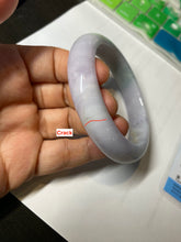 Load image into Gallery viewer, 57.2mm certified type A 100% Natural purple/green/yellow(FU LU Shou) Jadeite Jade bangle AS69-4007