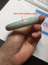 Load image into Gallery viewer, 59mm Certified Type A 100% Natural sunny green purple Jadeite Jade bangle BP40-1180