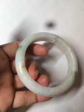 Load image into Gallery viewer, 57mm certified Type A 100% Natural green/red/white jadeite jade bangle BF38-1465