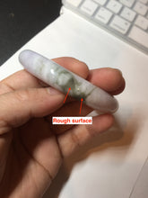 Load image into Gallery viewer, 60mm Certified Type A 100% Natural icy watery green/purple/red Jadeite Jade bangle BM87-4496