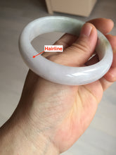 Load image into Gallery viewer, 57.7mm certified Type A 100% Natural sunny green yellow brown white purple Jadeite Jade bangle Y160-3009