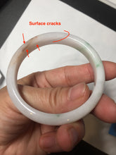 Load image into Gallery viewer, 52.8mm Certificated 100% natural type A sunny green/white/red jadeite jade bangle AF91-3177