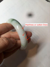 Load image into Gallery viewer, 57mm certified Type A 100% Natural green/red/white jadeite jade bangle BF38-1465