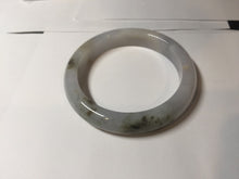 Load image into Gallery viewer, 57.5mm Certified Type A 100% Natural icy watery white purple black brown Jadeite Jade bangle H156-7041