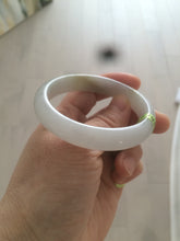 Load image into Gallery viewer, 51mm Certified Type A 100% Natural yellow/white Jadeite Jade bangle M33-0091