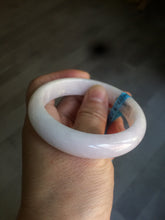 Load image into Gallery viewer, 53.4mm 100% natural certified yellow/white/light purple jadeite jade bangle AS38-5122