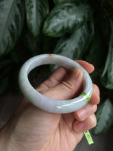Load image into Gallery viewer, 56mm Certified Type A 100% Natural green/purple/red (福禄寿) Jadeite Jade bangle L118-2743